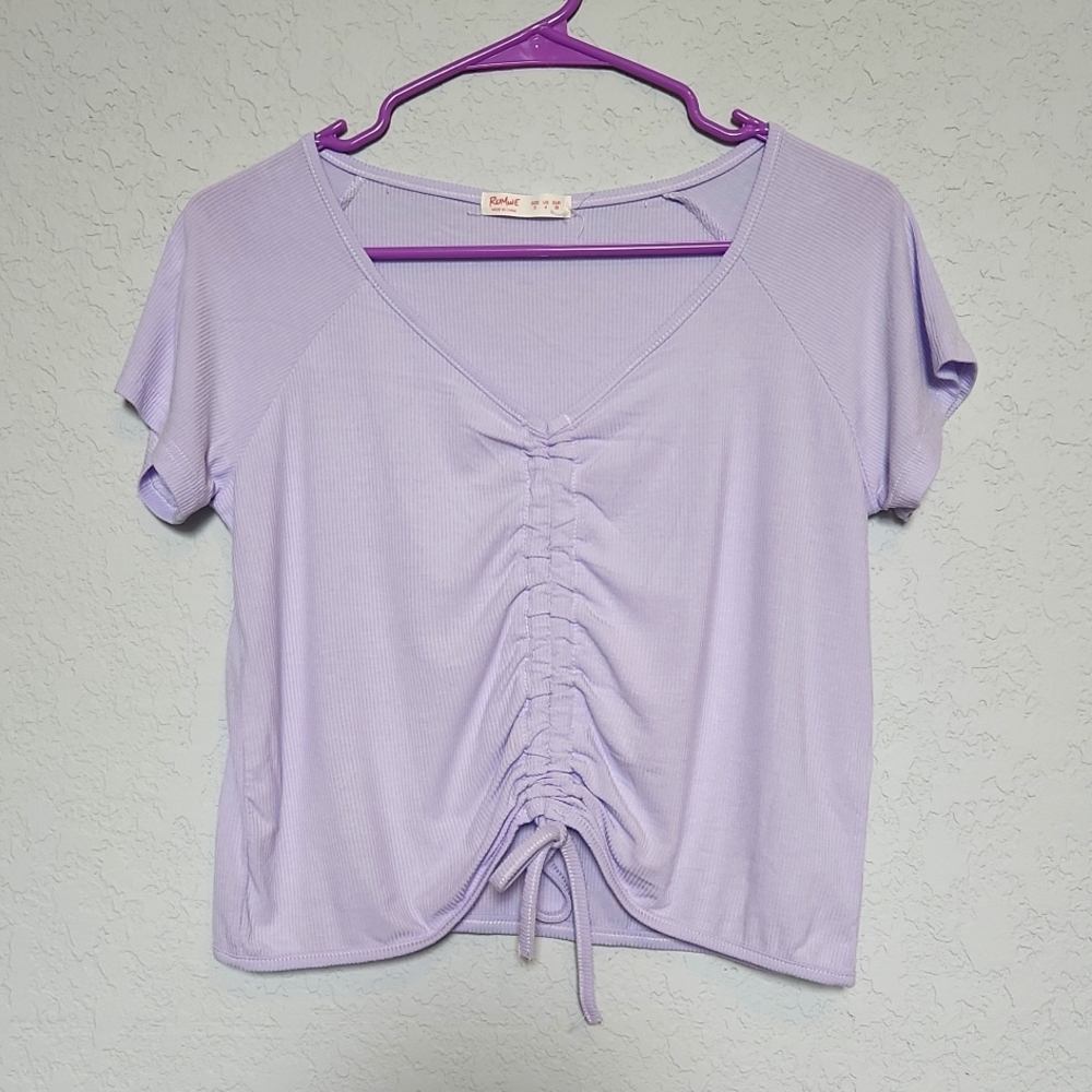 Rowme women's top Small Purple